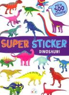 Dinosauri. Super sticker. Con adesivi. Ediz. illustrata di Mattia Cerato edito da AMZ