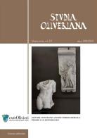 Studia Oliveriana. Quarta serie (2023) vol.9 edito da Il Lavoro Editoriale