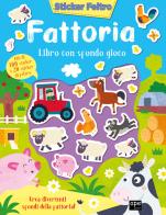 Fattoria. Sticker feltro. Libro con sfondo gioco. Ediz. a colori edito da Ape Junior
