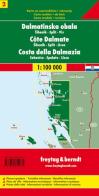 Costa Dalmata 2 1:100.000 edito da Freytag & Berndt