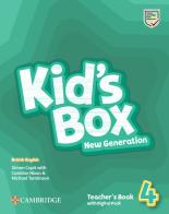 Kid's box. New generation. Teacher's book. Level 4. Con espansione online di Caroline Nixon, Michael Tomlinson edito da Cambridge