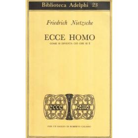 Ecce homo. Come si diventa ci che si