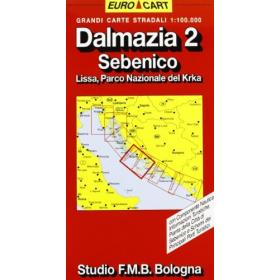 Dalmazia. Sebenico 1:100.000