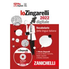 Lo Zingarelli 2022. Vocabolario della lingua italiana. DVD-ROM. Con Contenuto digitale (fornito elettronicamente)