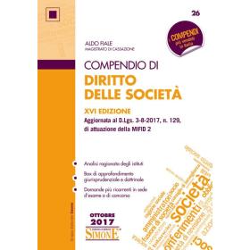Compendio di diritto delle societ. Con Estensione online