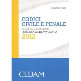 Codici civile e penale. Annotati con la giurisprudenza per l'esame di avvocato 2012