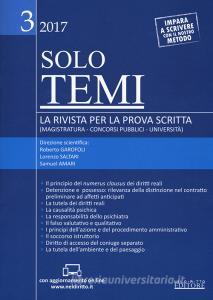 Solo temi. La rivista per la prova scritta (magistratura-concorsi pubblici-università) (2017). Con aggiornamento online vol.3.pdf