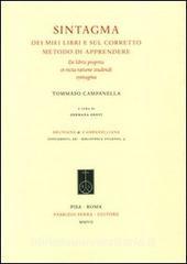 Sintagma dei miei libri e sul corretto metodo di apprendere. Testo latino a fronte.pdf