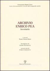 Archivio Enrico Pea. Inventario retedem.it Image