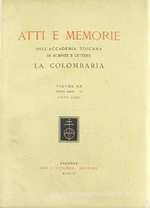 Atti e memorie dellAccademia toscana di scienze e lettere «La Colombaria». Nuova serie vol.20.pdf