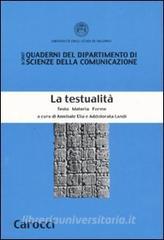 La testualità. Testo materia forme.pdf