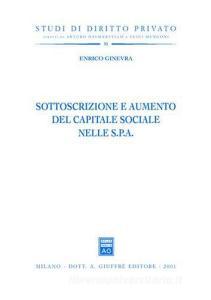 Sottoscrizione e aumento del capitale sociale nelle Spa.pdf
