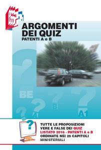 Argomenti dei quiz A & B. Listato ministeriale 2016.pdf