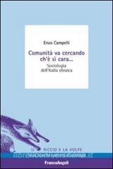 Comunità va cercando chè sì cara. Sociologia dellItalia ebraica.pdf