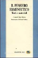 Il pensiero ermeneutico. Testi e materiali.pdf