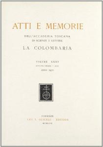 Atti e memorie dellAccademia toscana di scienze e lettere «La Colombaria». Nuova serie vol.35.pdf