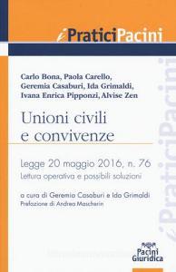 Unioni civili e convivenze. Legge 20 maggio 2016, n. 76. Lettura operativo e possibili soluzioni.pdf