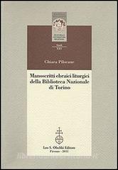 Manoscritti ebraici liturgici della Biblioteca Nazionale di Torino. Identificazione, ricomposizione e studio dei ma hzorim sopravvissuti allincendio del 1904.pdf