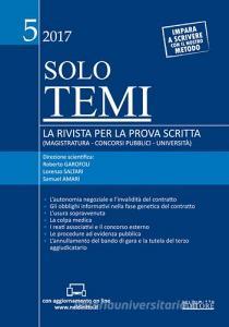 Solo temi. La rivista per la prova scritta (magistratura-concorsi pubblici-università) (2017) vol.5.pdf