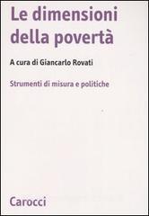 Le dimensioni della povertà. Strumenti di misura e politiche.pdf