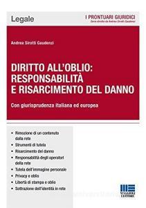 Il diritto alloblio in internet. Disciplina, giurisprudenza e risarcimento danno.pdf