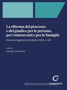 Ebook La riforma del processo e del giudice per le persone, per i minorenni e per le famiglie - e-Book di Germana Bertoli, Gianluca Vecchio, Cesare Fossati, Francesca Ferrandi, Maria Giulia Albiero, Barbara Lanza, Michela Labriola, Giancarlo Savi, Michele Angelo Lupoi, Beatrice Ficcarelli, Romolo Donzelli, Barbara Poliseno, Mauro Paladini, Daniela Noviello, Andrea Mengali, Francesco Campione, Rita Lombardi edito da Giappichelli Editore