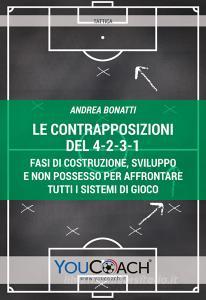 Le contrapposizioni del 4-2-3-1. Fasi di costruzione, sviluppo e non possesso per affrontare tutti i sistemi di gioco.pdf