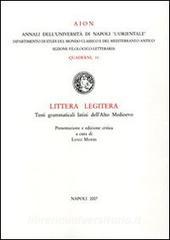 Littera legitera. Testi grammaticali latini dellalto Medioevo.pdf