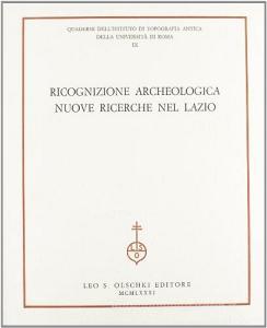 Ricognizione archeologica. Nuove ricerche nel Lazio.pdf