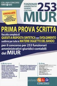 253 funzionari amministrativi giuridici contabili MIUR. Prima prova scritta.pdf