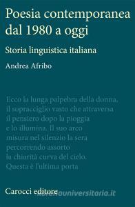 Poesia contemporanea dal 1980 a oggi. Storia linguistica italiana.pdf