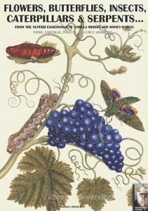 Flowers, butterflies, insects, caterpillars & serpents... From the superb engravings of Sybilla Merian and Moses Hariss.pdf