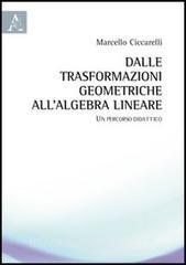 Dalle trasformazioni geometriche allalgebra lineare. Un percorso didattico.pdf