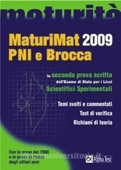 Maturimat 2009 PNI e Brocca. La seconda prova scritta dellesame di Stato per i Licei scientifici sperimentali.pdf