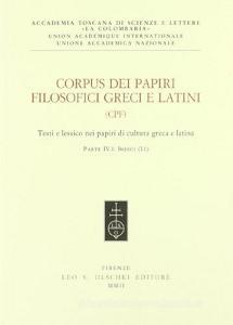 Corpus dei papiri filosofici greci e latini. Testi e lessico nei papiri di cultura greca e latina vol.4.1.pdf