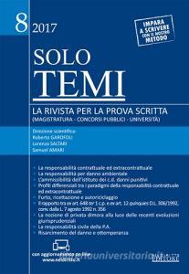 Solo temi. La rivista per la prova scritta (magistratura-concorsi pubblici-università) (2017). Con aggiornamento online vol.8.pdf