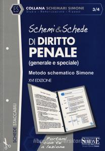 Schemi & schede di diritto penale (generale e speciale). Metodo schematico Simone.pdf