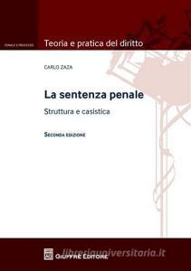 La sentenza penale. Struttura e casistica.pdf