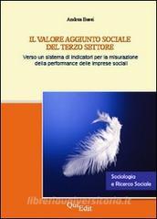 Il valore aggiunto sociale del terzo settore. Verso un sistema di indicatori per la misurazione della performance delle imprese sociali.pdf