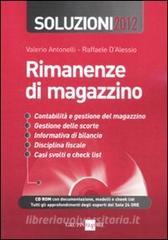 Rimanenze di magazzino. Soluzioni 2012. Con CD-ROM.pdf