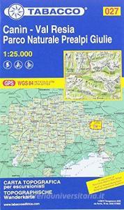 Canìn, Val Resia, Parco Nat. Prealpi Giulie. Carta topografica in scala 1:25.000.pdf