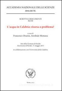 L acqua in Calabria. Risorsa o problema?.pdf