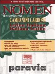 Nomen. Il nuovissimo Campanini Carboni. Latino-italiano, italiano-latino.pdf