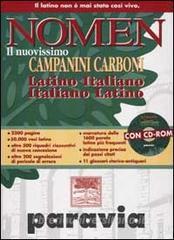 Nomen. Il nuovissimo Campanini Carboni. Latino-italiano, italiano-latino. Con CD-ROM.pdf