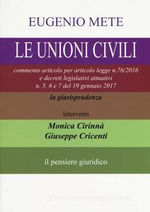 Le unioni civili. Commento articolo per articolo legge n. 76/2016 e decreti legislativi attuativi n. 5. 6 e 7 del 19 gennaio 2017.pdf