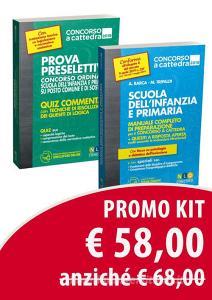 Scuola dell'infanzia e scuola primaria. Manuale completo di preparazione per il concorso a cattedra-Prova preselettiva. Kit retedem.it Image