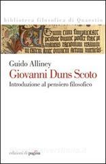 Ebook Giovanni Duns Scoto di Guido Alliney edito da Edizioni di Pagina