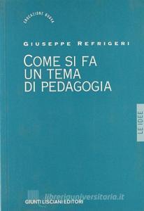 Come si fa un tema di pedagogia.pdf