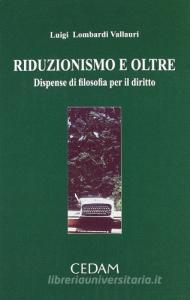 Riduzionismo e oltre. Dispense di filosofia per il diritto.pdf