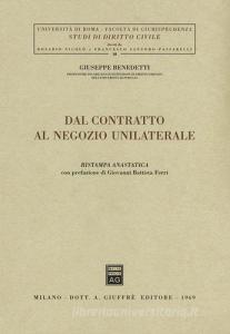 Dal contratto al negozio unilaterale.pdf
